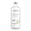 Solspring Biodinamikus Aloe Vera Juice citrommal, 23.6 Fl. Oz. (700 ml), pasztőrözetlen, Certified USDA Organic, Regenerative, Non-GMO, Gluten Free, Soy Free, Dr. Mercola