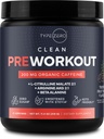 Típus Zero Clean Pre Workout (11.3 oz, Gyümölcs Punch) + Beet Root + L- Arginine + L- Citrulline, 2G Arginine, L- Citrulline Malate, Beta A, Sugar Free, Organic koffein Pretosure for Men & Women