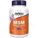 NOW Foods kiegészítők, MSM (metil-szulfonil-metán) 1000 mg, Joint Health *, 120 Veg kapszula