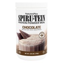 Natings Plus SPIRU- TEIN, csokoládé - 1,05 lb - Plant-Based Protein Shake - Non-GMO, Vegetáriánus, Gluten Free - 17 Összes szolgáltatás