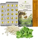 Oreganic Plus Mastic - Oregano Essential Oil Capsules & Chios Mastic Gum Oil - Wild Oregano Oil Capsules Organic - Immune Booster and Intestinal Support - Non-GMO - 30 Count Buborékcsomagolás