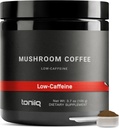 Toniq Low- koffein gomba kávé - Ultra High Potency 10: 1 koncentrált kivonat - kolumbiai Sourced Bab 10 gombás keverék, Oroszlánsörény & Cordyceps - funkcionális kávé alternatív