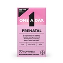 Ein Tag Pränatale Vitamine- Folsäure, Eisen, Omega- 3 (DHA), Schwangerschaft Vitamine für Frauen, Pränatal Multivitamin für Mutter und Baby Unterstützung, Schwangerschaft muss 30 Ct (Packaging Mai Vary)