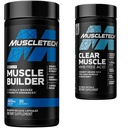 MuscleTech Muscle Builder mit Peak ATP und klaren Muskel mit HMB, Muskelaufbau Ergänzungen für Männer & Frauen, 30 + 42 Zähler