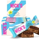 Nick 's Triple Chocolate Protein Bars - 12- Count Box - 124; High Protein, Low Calories, Low Carbs, Keto Friendly, No hozzáadott cukor