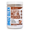 Isteni egészség Dr. Colbert, MD MCT Oil Promote 124; Hazelnut Flavor Ajánlott Keto Zone Diet Book 124; Coffee Creamer Theraper