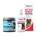 Vetericin All- in 1 Többfunkciós Senior Kutya kiegészítés Glucosamin és Vetericin Plus Hot Spot Spray