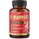D-Mannose kapszula - 7 gyógynövény Cranberry, Gyermekláncfű, Hibiscus és More - Support Flush Impurities and Urinary Tract Health - 90 Vegan kapszula 3- hónapos ellátás