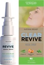 Nasal Spray, Allergia Relief, Fast Relief of Nasal and Sinus Irritation, Dryness and Mucus Removal, Non Drewsy and Zero Dependency Formula (Felnőtt, 1pk)