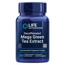Life Extension koffeinmentes Mega Green Tea kivonat - Polifenol- Rich, Cell Health, Heart Health, Brain Health, Antioxidáns védelem - Non-GMO, Gluten- Free, Vegetáriánus - 100 kapszula