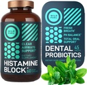WILD FUEL Fogászati probiotikumok Menta és hisztamin Blokker Allergia Relief és orális egészségügyi köteg