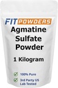 Agmatine Sulfate Powder 1 Kilogram (Multiple Sizes) Erő és pump (Nitric Oxide) 100% Tiszta Agmatine Powder, Vegan, gluténmentes