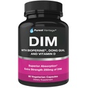 Pure DIM Ergänzung 250mg Diindolylmethan Plus BioPerine und Dong Quai - Hormon Balance Unterstützung für Frauen und Männer, Menopause & Estrogen Unterstützung - 90 Vegetarische Kapseln