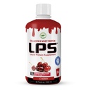 LPS Liquid Collagen & Whey Protein Supplement - Sugar- Free, Dye- Free, Non- GMO Drink - Hydrolized Collagen & Whey Peptides Promotes Egészséges bőr és haj a férfiak és nők számára, Cherry, 32 fl oz