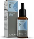 TALYA-E-vitamin Folyékony cseppentő szerek 0,34 fl.oz, 124; Csont, Közös, Szív-egészségügyi osztály 124; E-vitamin-olaj hegesztéshez és bőrhöz