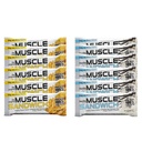 Muscle Foods Muscle Sandwich Bars, Variety Pack - 124; Real Ingredients, Whey Protein Isolate, High Protein Bars, 2- Ounce Bars (12 Count)