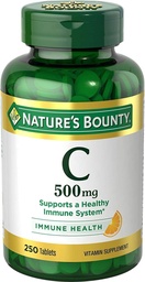 A természet Bounty tiszta C-vitamin 500 mg tabletta 250 tabletta (9 db-os kiszerelés)