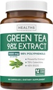 EGCG zöld tea kivonat kapszula - Super High Potency Green Tea Pills Antioxidáns Rich Formula Polyphenols Catechins & EGCG - 500mg Kapszulánként - Non-GMO & Made in the USA (1 hónapos ellátás)
