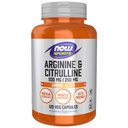 MOST Sports Nutrition, Arginine & Citrulline 500 mg / 250 mg, Amino Acids, 120 Veg Capsules