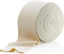 Elasztikus cső támogató kötszer mérete E, 10M doboz - természetes szín (3.5 "X 33 láb) a nagy térd támogató köteg -közepes tight, Cotton Spandex