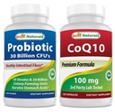 Legjobb Naturals Probiotic 10 Strains & 30 milliárd CFU & COQ10 100 mg
