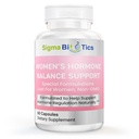 Női Hormonegyensúly-támogatás - Gyógynövény kiegészítés menopauzához, hormonális és reproduktív egészség - Nem-GMO kiegészítők szója izoflavonokkal, fekete Cohosh, Dong Quai - 60 kapszula