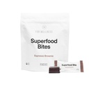 A Wellness Superfood Focus Bites (10 gróf), Cocoa Espresso Brownie - Csökkenti a fáradtságot, javítja Digestion & Support Brain funkció