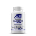 MB One Magnézium Citrate 500mg - Erősen abszorpciós formula izmok, idegek, alvás és csonttámogatás - Vegán, nem-GMO - Emésztő és szív egészség - 60 Caps - 60 napos ellátás