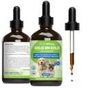 Pet Wellbeing BM Tone- Up arany kutyák és macskák - Támogatja az egészséges emésztési funkció, Solid Spots, Normal Bowel Movements, Bayberry - Veterinarian- Formulált gyógynövény kiegészítés 4 oz (118 ml)