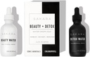 Sakara Beauty Water + Detox Water Drops, 60 Servings - Trace Mineral Drops & Chlorophyll Folyékony cseppek, Folyékony Magnézium, Klorid, Nátrium, Kálium, Bór-kiegészítők, Folyékony klorofill cseppek