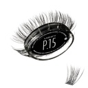 Lashify Plushy 15mm Gossamer pillák fekete, könnyű DIY hamis pillák egy terjedelmes mégis természetes megjelenés
