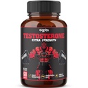 Tesztoszteron kiegészítés férfiaknak Ashwagandha, Tribulus, Ginseng & More - 11 gyógynövény - Erő támogatás - 60 Vegan kapszula 1 hónapos ellátás