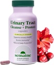 Szemaine vizelet Tract Cleanse & Protect - 30 ct, húgyhólyag Supplement nőknek, Flushs Vizelési Tract. A Cranberry Proanthocyanidins és a Hibiscus kombinációja.
