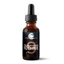 Cedar Bear - 0,9% tiszta Nascent mélyföldi jód kiegészítés, All- Natural Thyroid Support and Metabolic Booster, Alkoholmentes jód cseppek, természetes jód folyadék, 1 fl oz / 30 ml