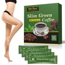 Premium Green Coffee Bean kivonat por - gluténmentes Green Coffee Bean kivonat kiegészítők 10 természetes egészségügyi keverékek, Instant kávé, 180g (18 tasak)