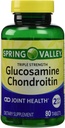 Spring Valley - Glucosamine Chondroitin, Triple Strength, 80 tabletta