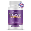 Candida Freedom Massey Medicinals Colon Cleanse Pills - Készített emésztőrendszer vibráló élethez - Gut Health probiotikus komplexum - 60 kapszula