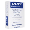Pure Capsulations Pureutricents EPA / DHA Gummy) 124; Gumi Soft Chew, hogy támogassa az egészséges kognitív funkció és a napi Wellness Ampored 124; 36 Gummeum Ampor124; Természetes Lemon- Lime Flavor