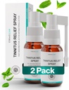 Medilisk Tinnitus Relief Spray - Supports Tinnitus Relief for Ringing Ears - Herbal Ear Care Products - Tinnitus Kezelések Prevention - Non-Steroidal & Hypoallergenic - 1 Fl Oz - Pack of 2