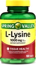 Spring Valley - L- Lysine 1000 mg, 100 tabletta