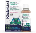 KinderMed csecsemők nappali köhögés Plus, Organic Agave Szirup és angol Ivy Leaf kivonat, Nem színezékek, No Mesterséges ízesítők vagy édesítők, Non-GMO, Babies 2 Months +, Natural Cherry Flavor (2 Fl Oz)