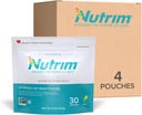 Nutrim Zab por 750mg béta-glükánnal per serving - Easy- Mix Soluble Fiber a koleszterin kezelésére és immuntámogatásra - Szív egészséges, nem-GMO & Vegan Zsírpor