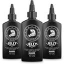 Bossman Jelly Beard Oil for men - 3 Pack (12 Oz in Total, Pucér - Illatosított) - Puhák, Nedvesség és feltételek természetes összetevők