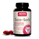 Jarrow Formulas ® Toco- Sorb Cardiovascularis Health and Brain Function Support, High Absorption Formula, Tocotrienol- Tocopherol Complex és E-vitamin, 60 Softgels, 30 napos ellátás