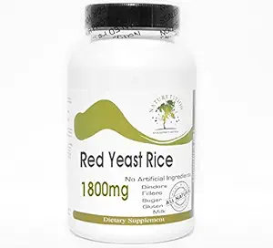 Red Yeast Rice 1800mg ~ 180 kapszula - Nincs adalék ~ Naturetation kiegészítők
