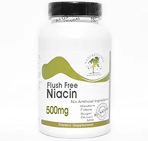 Flush Free Niacin 500mg ~ 90 kapszula - Nincs adalék ~ Naturetation kiegészítők