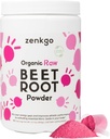 Organic Beet Root Juice Powder, from Raw Beet Extract, Highly Concentrated & Higher Potency, Natural Nitrites & Antioxidants for Detox, Energy, Circing, Workout Recovery, Daily Superfoods (12.7 Oz)
