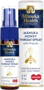 MANUKA EGÉSZSÉGÜGY, Manuka Méztorokspray Propolis.67 fl oz, Protects & Freshens, MSO 400 +, BIO30 Új-Zéland Propolis