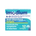 Imodium A- D Hasmenés Relief Softgels Loperamide HCl, Anti- Hasmenés Medicine, hogy segítsen kontrollálni tünetei hasmenés miatt akut, Traveler Hasmenés, HSA / FSA Támogatható, 12