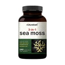 Irish Sea Moss Capsules, 3000mg Per Serving, 240 Veggie Pills) 124; Made with Organic Raw Powder, Plus Bladderwrack & Burdock Root, Sea vegetable Complex - Immune & Thyroid Superfood Support - Non-GMO